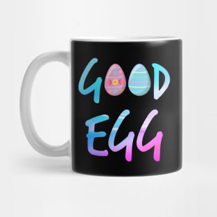 Good Egg neon text Mug